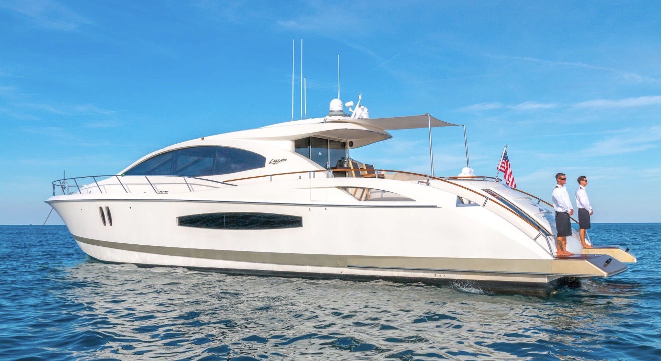Elite Yacht Miami Carpe Diem 105ft luxury charter on Biscayne Bay